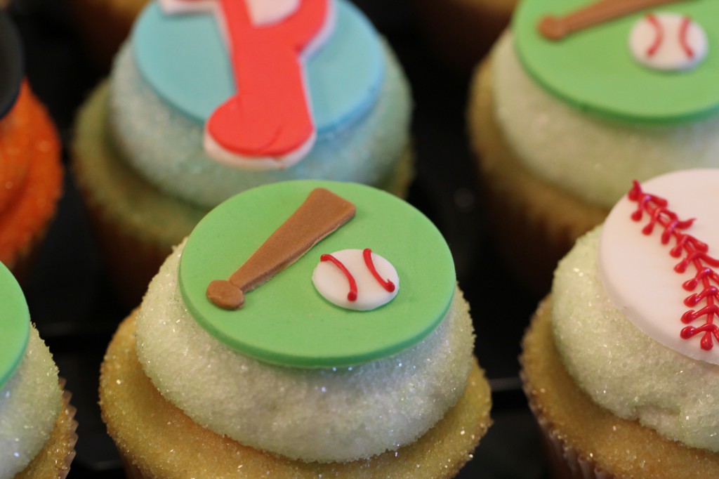 Baseball Batter Up Cupcakes