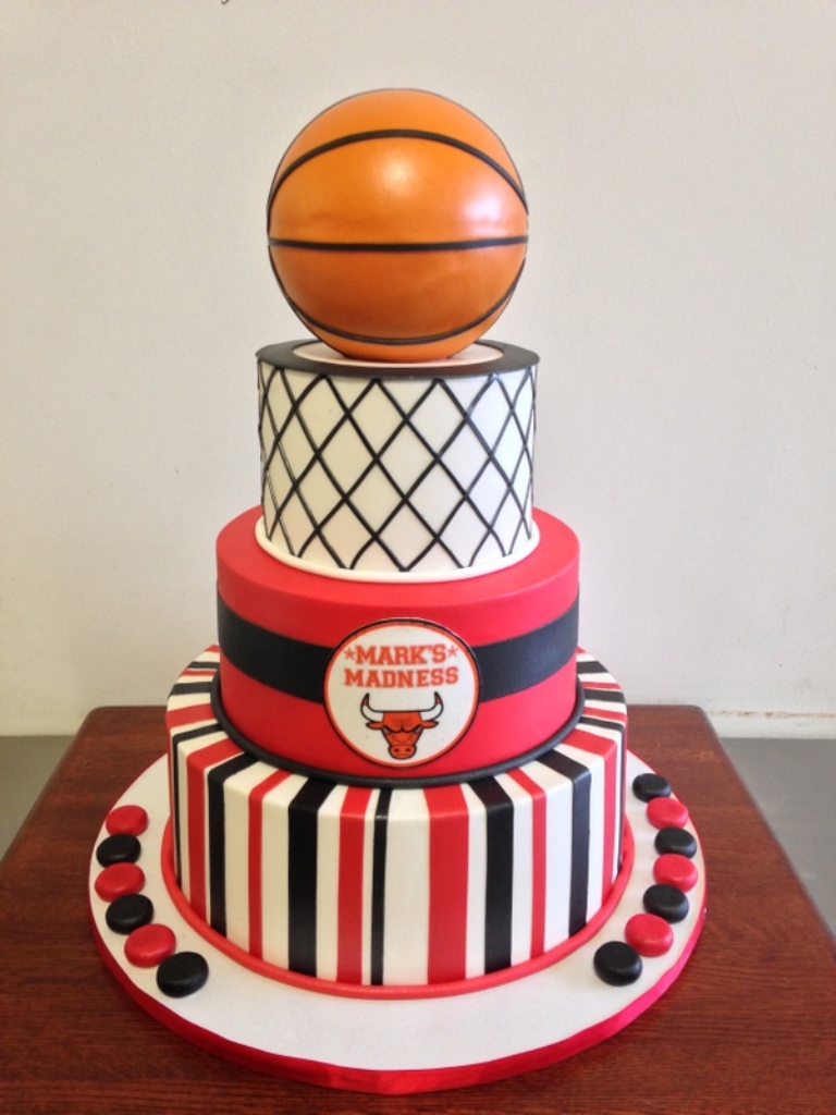 Basketball Birthday Cake