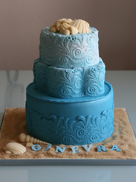 Beach Themed Cake