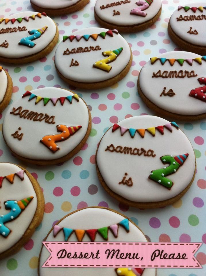 Birthday Cookies Birthday Cookies
