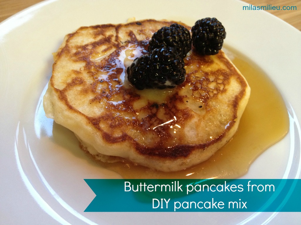 Buttermilk Pancakes From Scratch