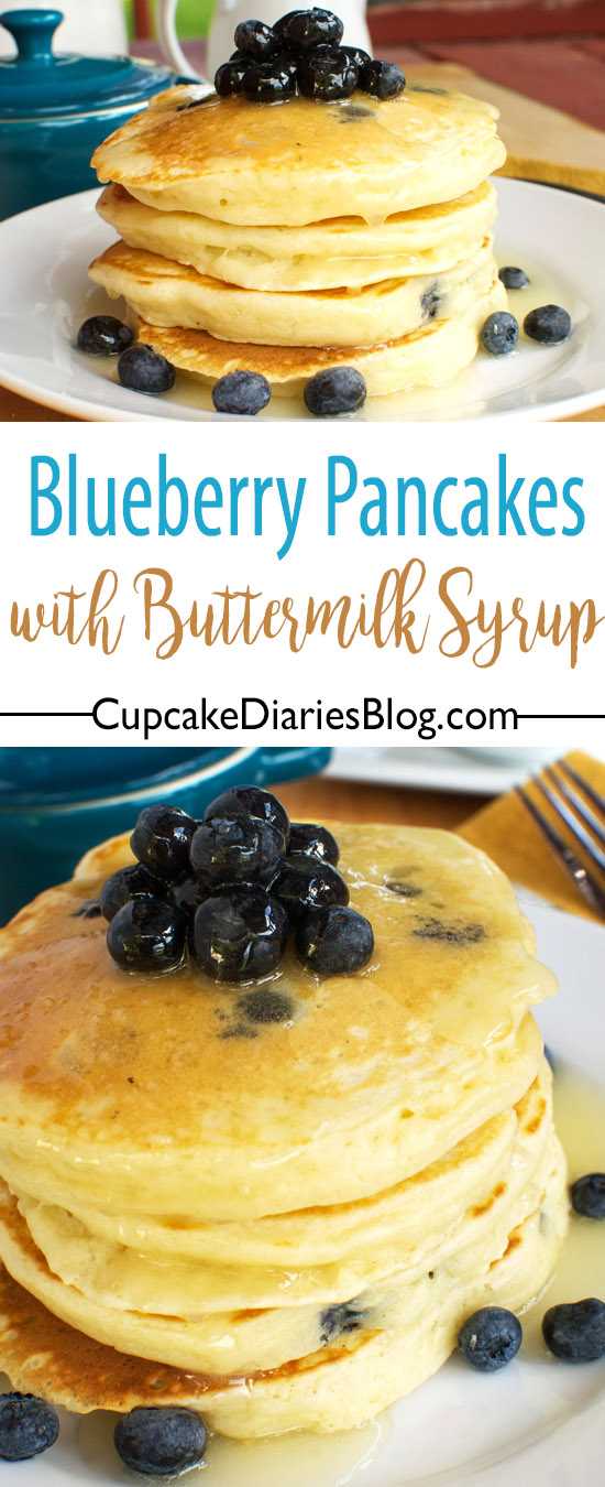 Buttermilk Pancakes with Syrup