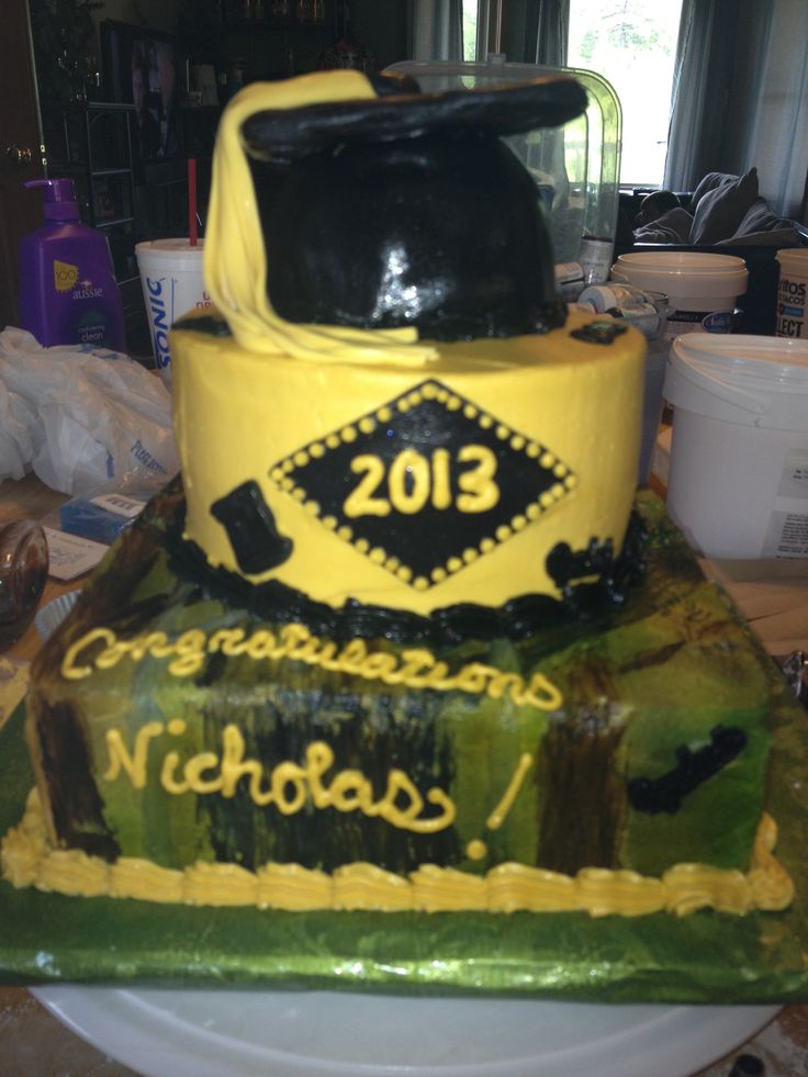 Camo Graduation Cake Ideas