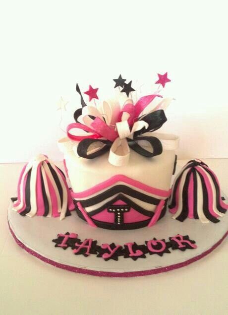 Cheerleader Birthday Cake Ideas Cheerleader Birthday Cake Ideas