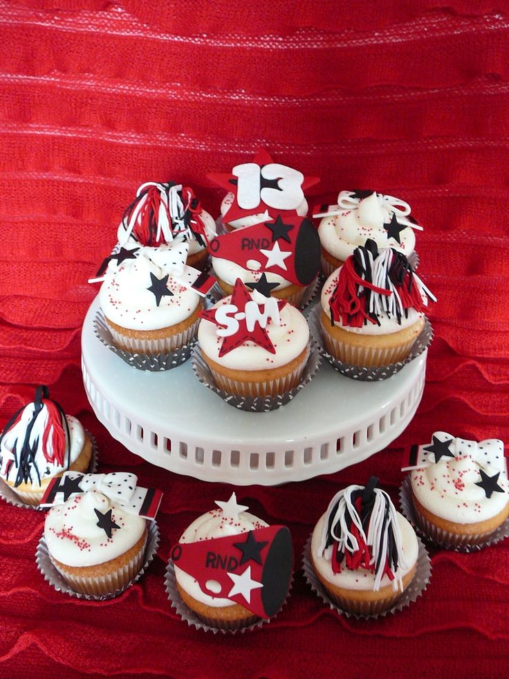 Cheerleading Cakes Cupcakes Ideas