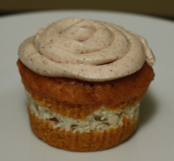 Cheesecake Filled Cupcakes Pumpkin