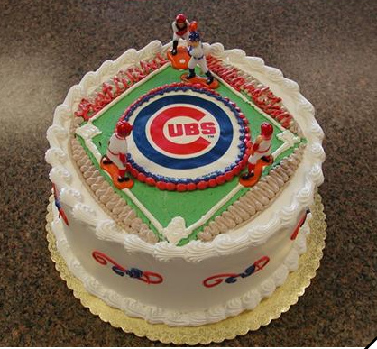 Chicago Cubs Baseball Cake Happy Birthday Images
