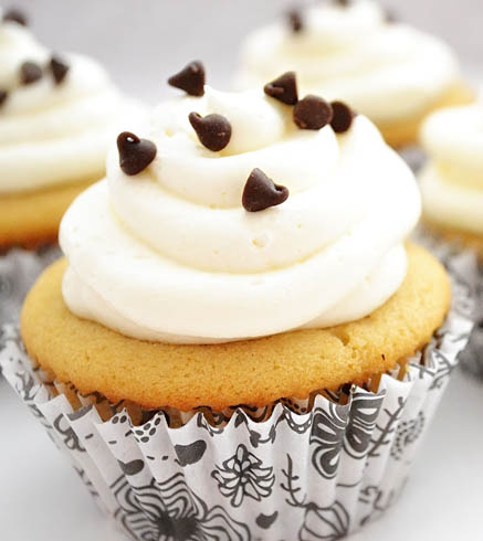 Chocolate Chip Cookie Dough Cupcake Frosting
