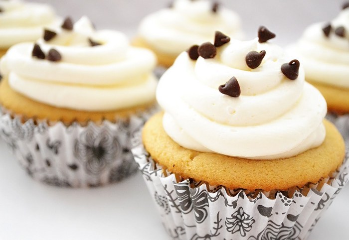 Chocolate Chip Cookie Dough Cupcakes with Buttercream Chocolate Chip Cookie Dough Cupcakes with Buttercream