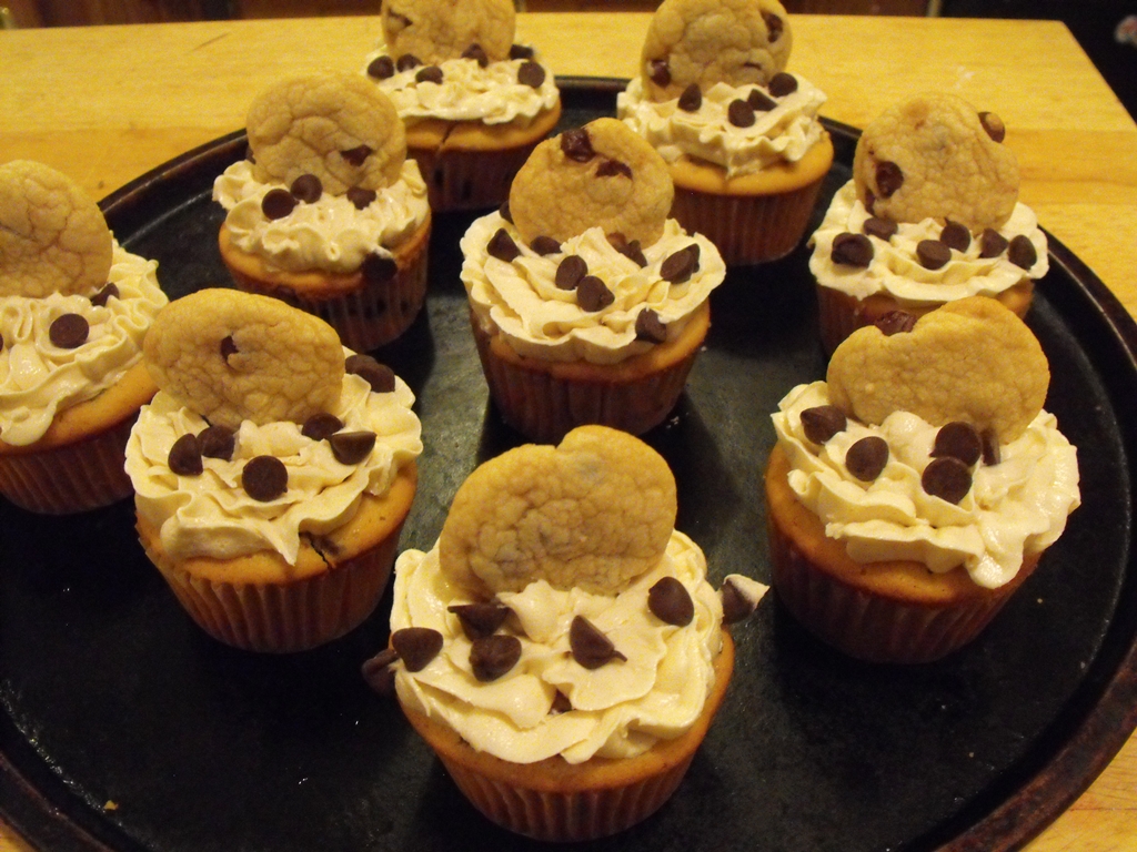 Chocolate Chip Cookie Dough Ice Cream Cake