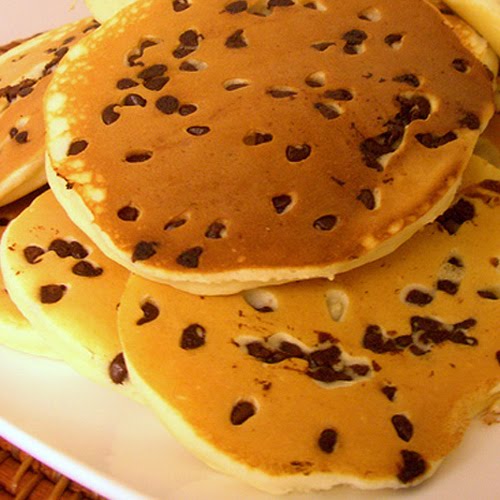 Chocolate Chip Pancakes From Scratch