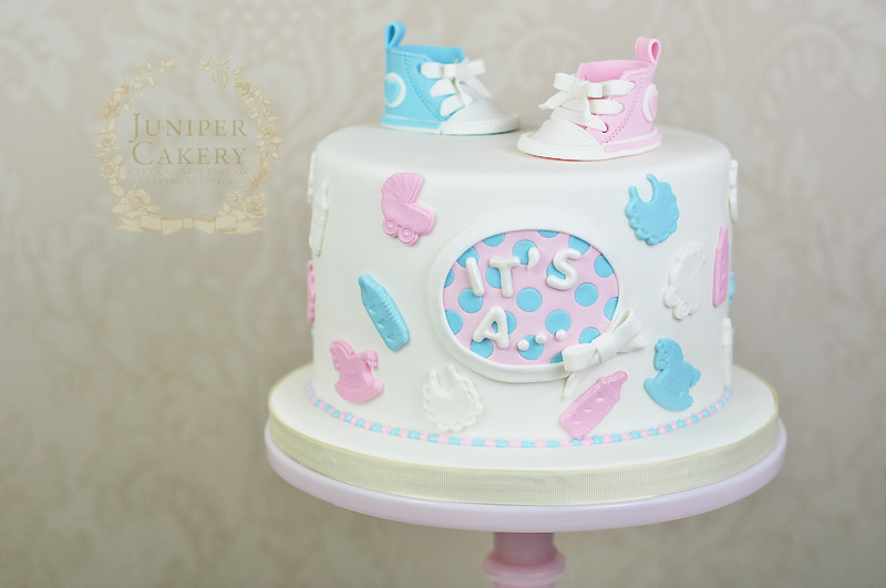 10 Photos of Converse Baby Shower Cakes