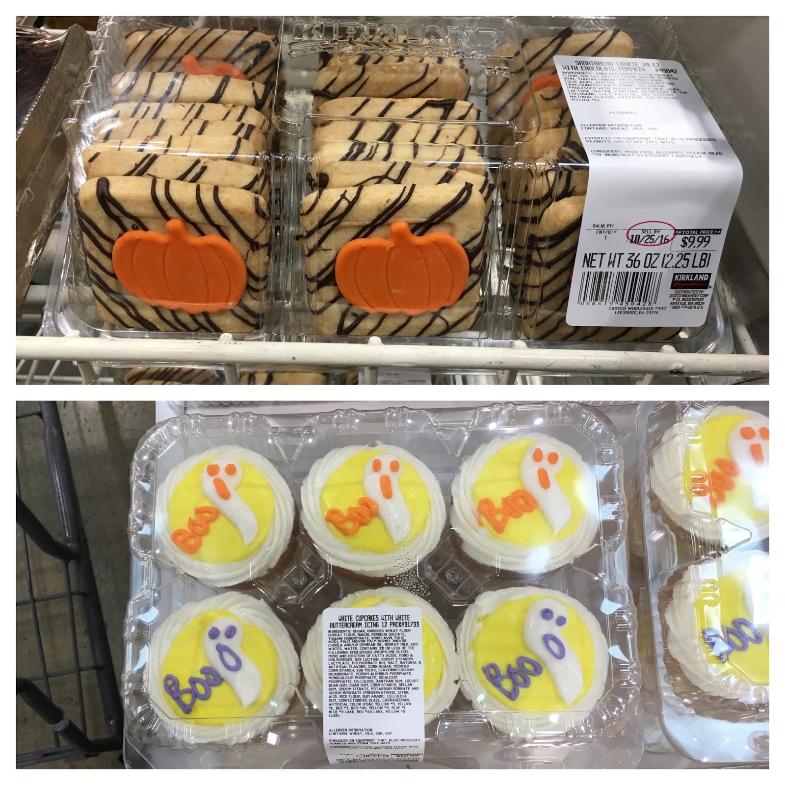 Costco Halloween Cupcakes