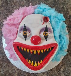 Creepy Clown Cake