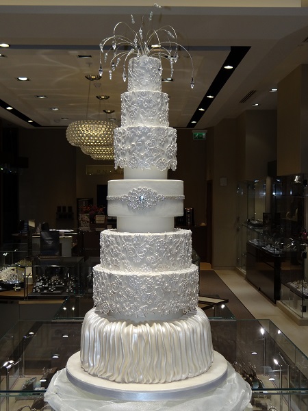 Crystal Wedding Cakes Designs