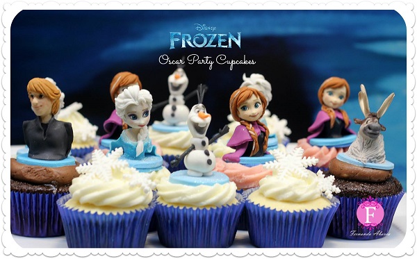 Cupcake Cake Disney Frozen