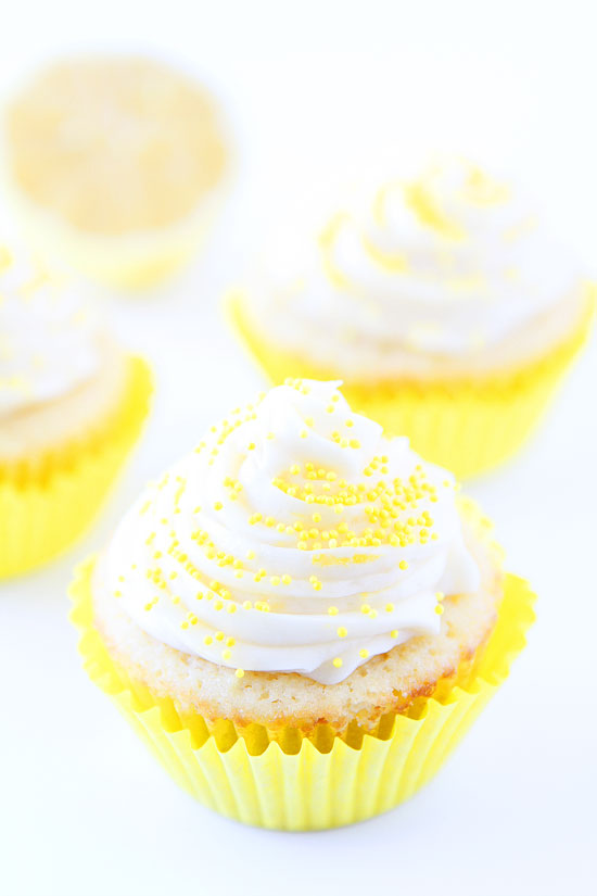 Cupcake Recipes with Lemon Filling