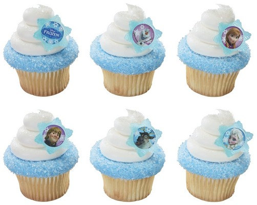 Disney Frozen Birthday Cupcakes