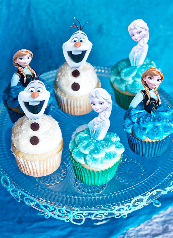 Disney Frozen Cupcakes