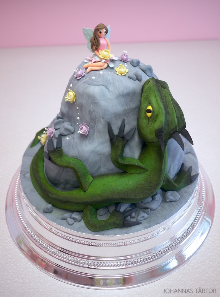 Dragon Tales Birthday Cake