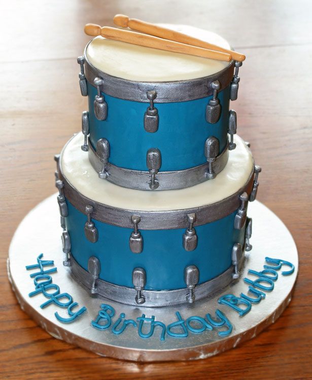 Drum Set Birthday Cake Drum Set Birthday Cake