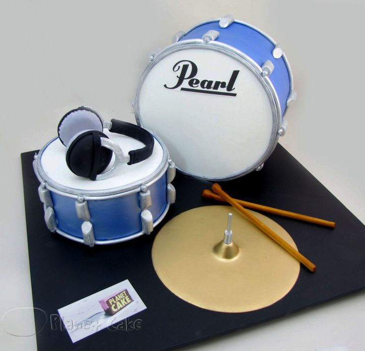 Drum Set Cake Drum Set Cake