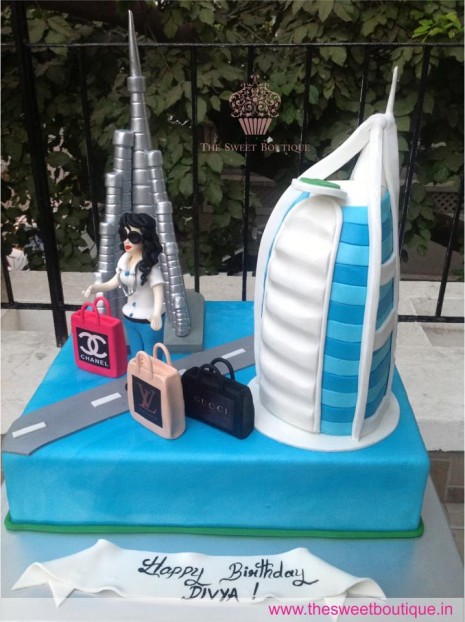 Dubai Birthday Cakes