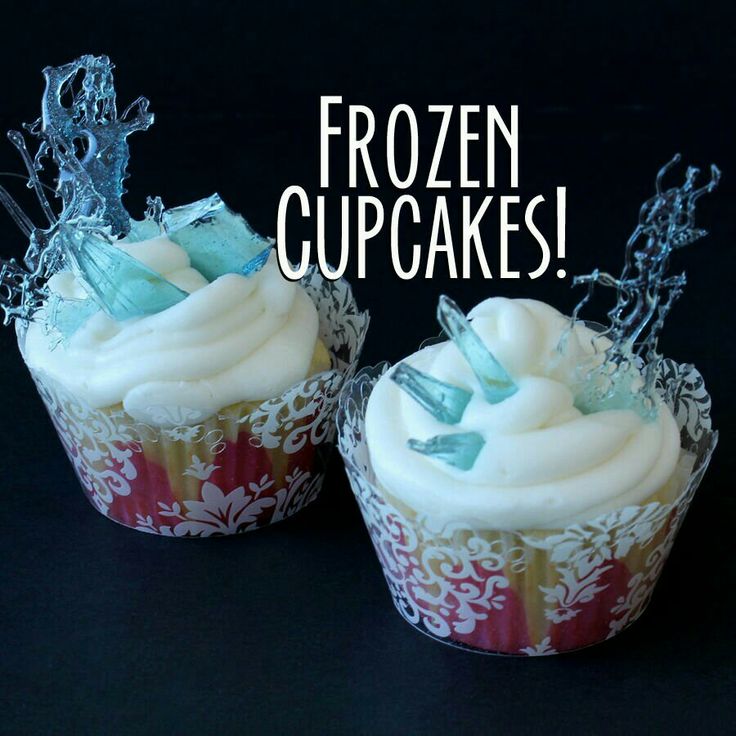 Frozen Cupcake Cake