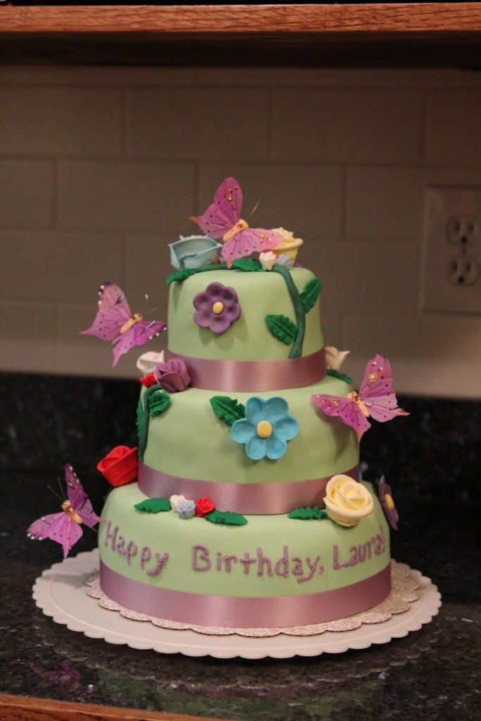 Girls 8th Birthday Cake