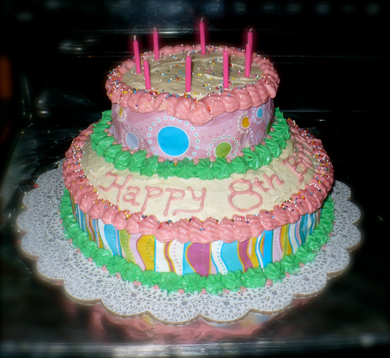 Girls Birthday Cake