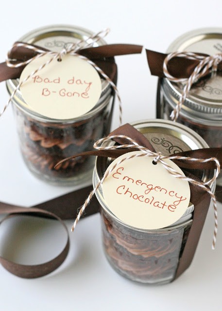 Glorious Treats Chocolate Cupcakes in a Jar