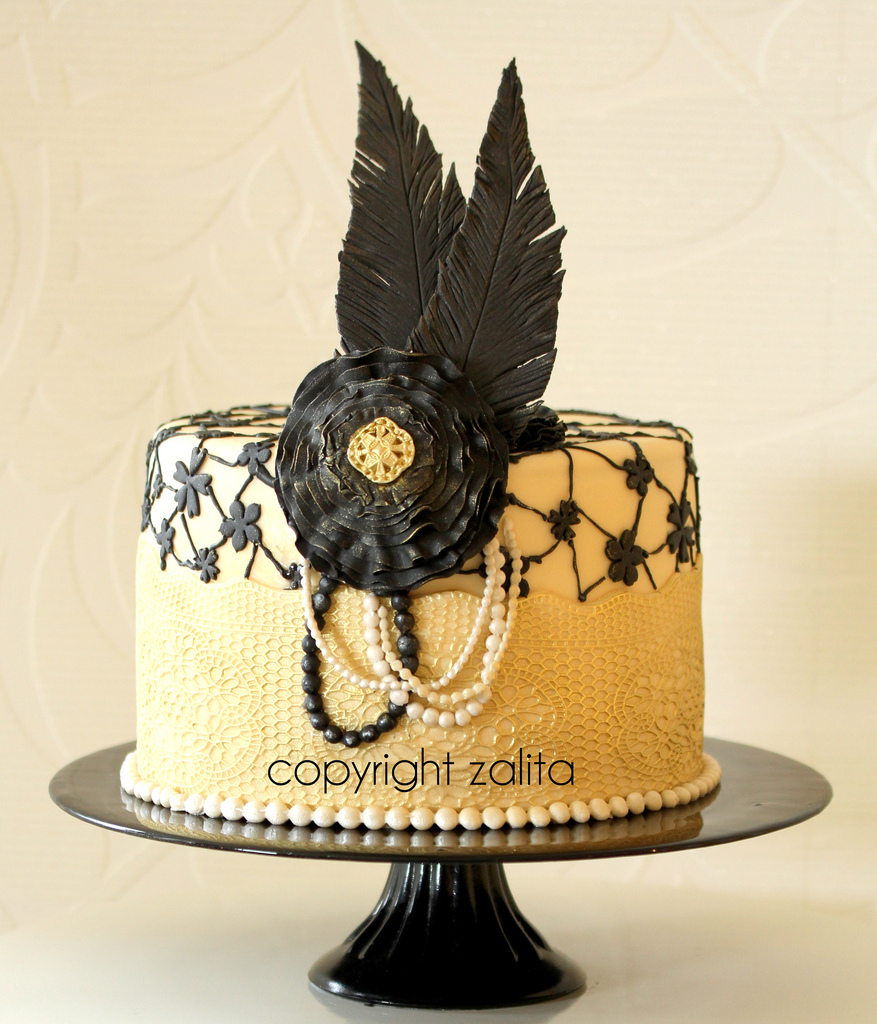 Great Gatsby Birthday Cake Ideas Great Gatsby Birthday Cake Ideas