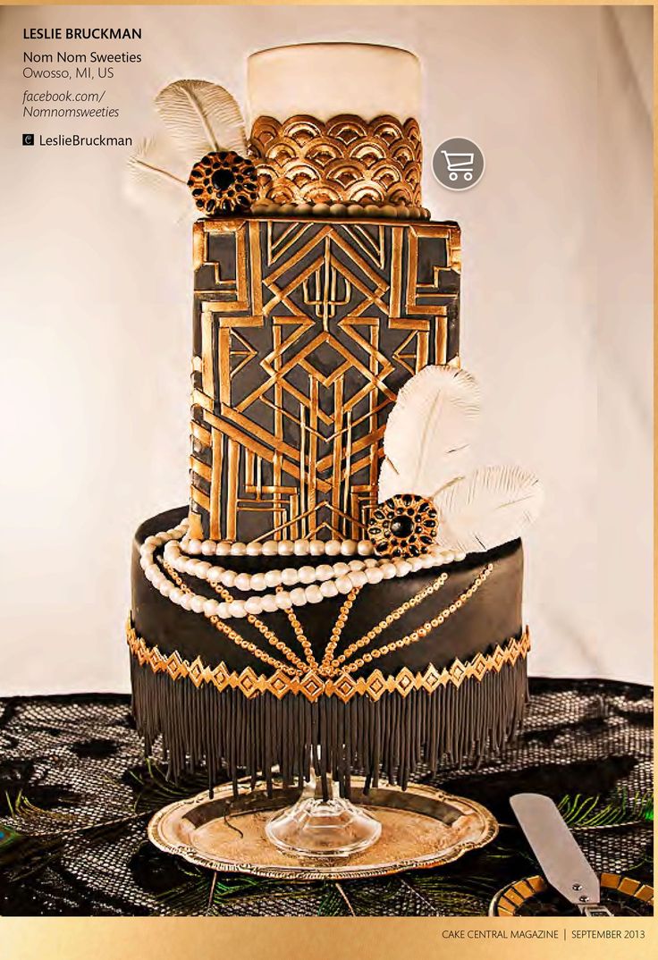 Great Gatsby Cake Ideas