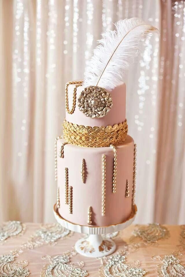 Great Gatsby Wedding Cake