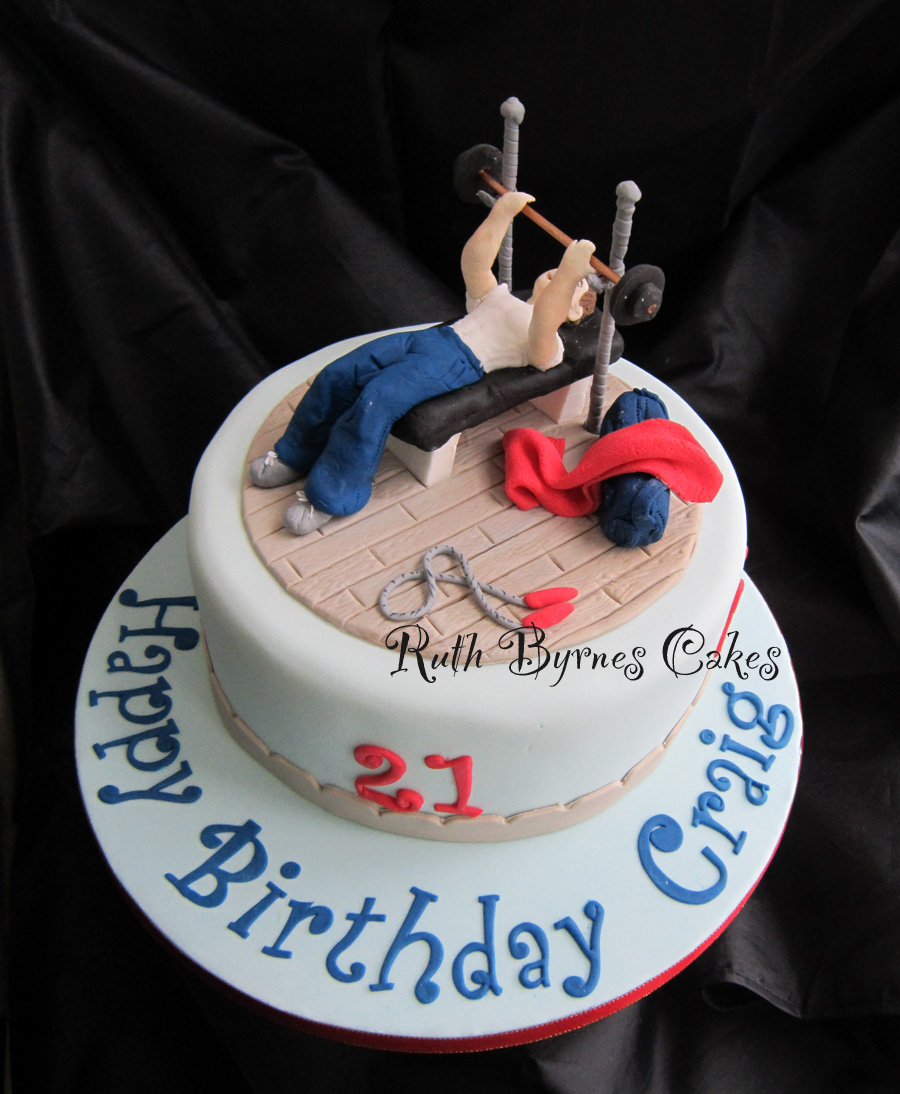 Gym Birthday Cake Gym Birthday Cake
