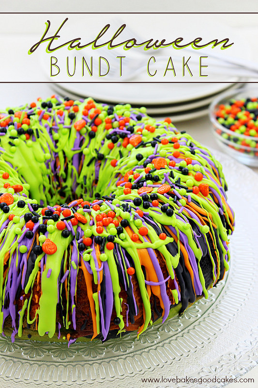 Halloween Bundt Cake