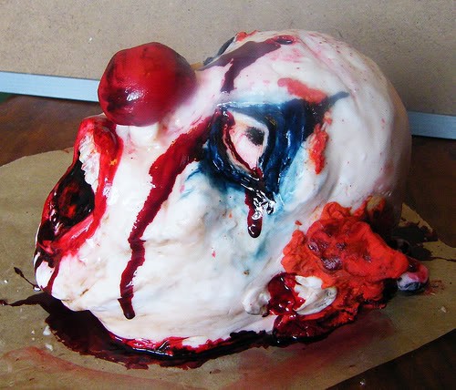 Halloween Clown Cake