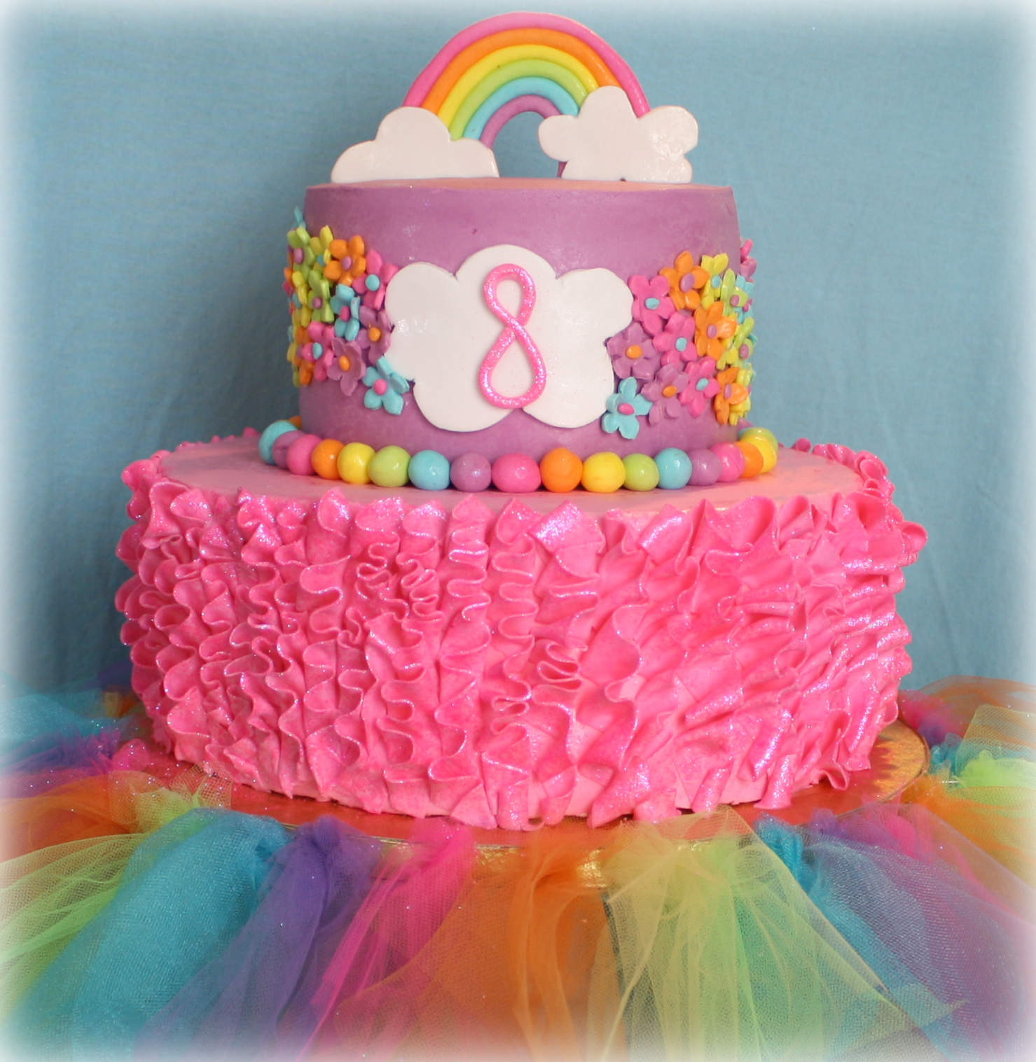 Happy 8th Birthday Cake