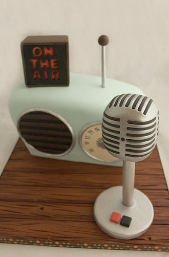 Happy Birthday Radio Cake