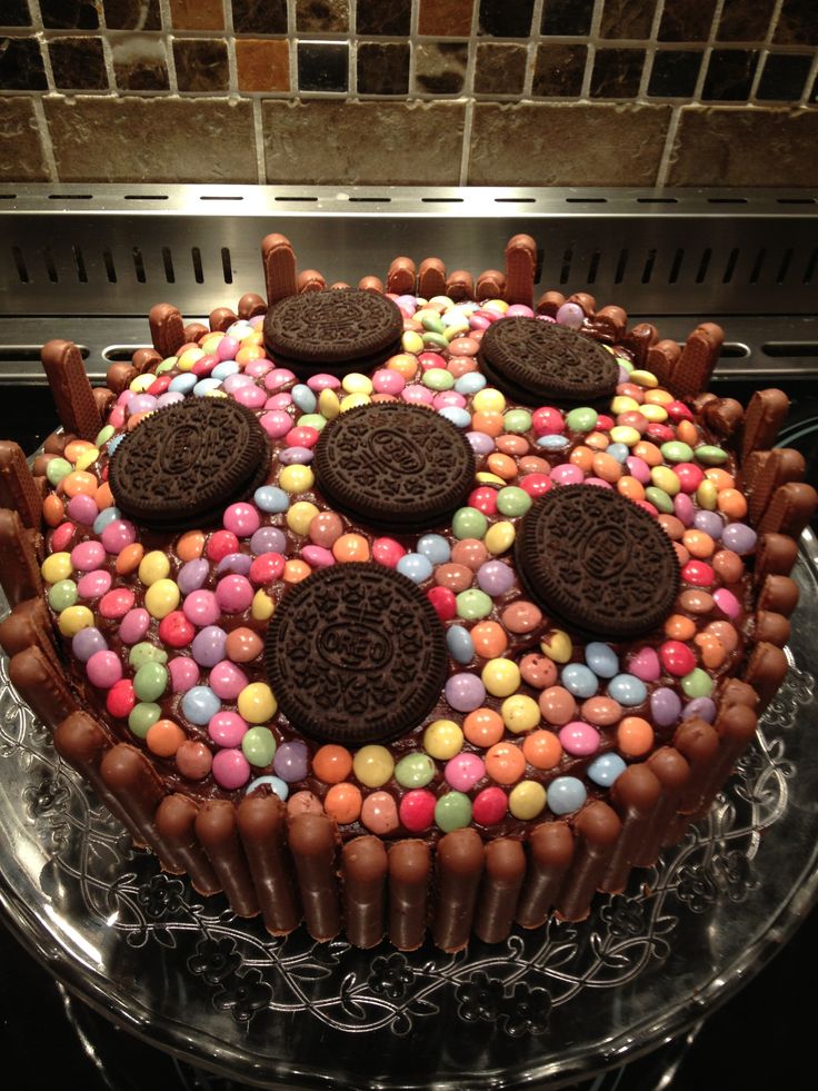 Homemade Chocolate Birthday Cake Idea