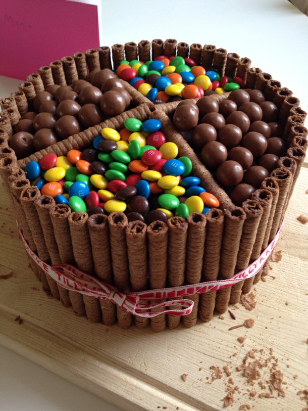 Homemade Chocolate Birthday Cake