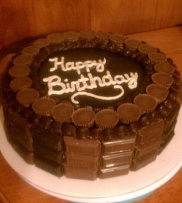 Homemade Chocolate Birthday Cake