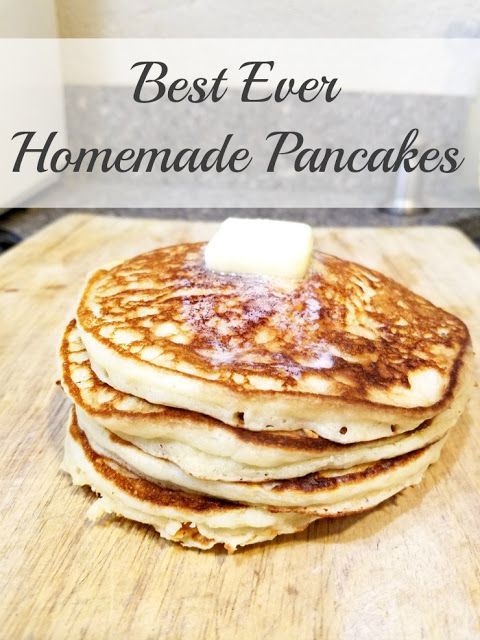 Homemade Pancakes From Scratch Recipe
