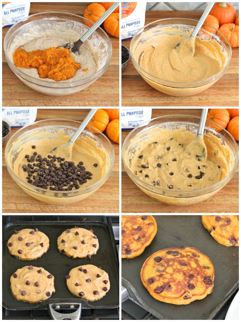 How to Make Chocolate Chip Pancakes How to Make Chocolate Chip Pancakes