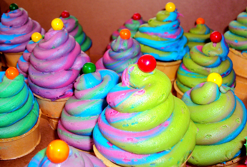 Ice Cream Cone Cupcakes