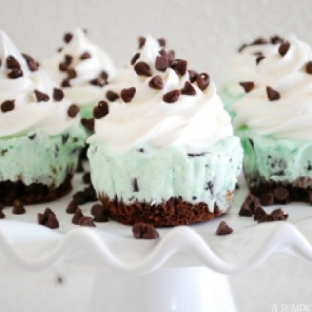 10 Photos of Ice Cream Mint Chocolate Cupcakes
