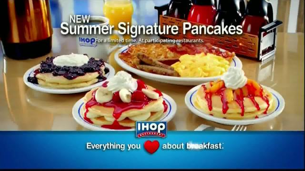 Ihop Pancakes Commercial