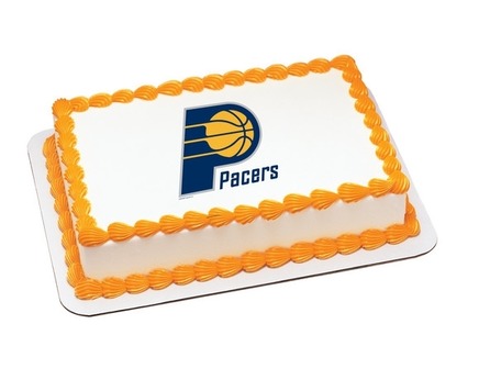 Indiana Pacers Birthday Cake