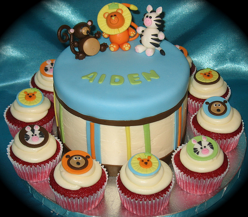 Jungle Baby Shower Cupcake Cake Ideas Jungle Baby Shower Cupcake Cake Ideas