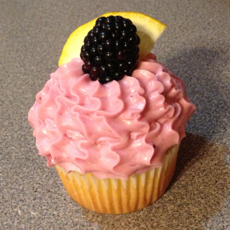 Lemon Cupcakes with Cream Cheese Frosting